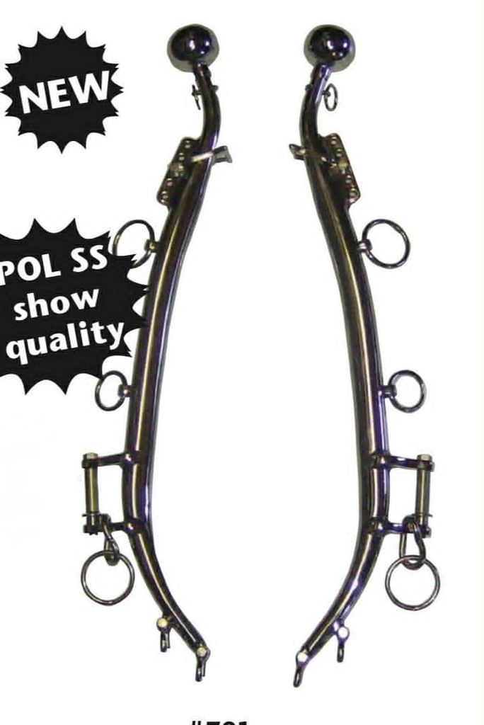 attèle stainless pour compétition de traction