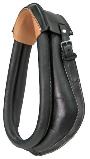 collier ajustable cuir